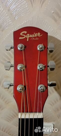 Акустическая гитара fender squier SA-150