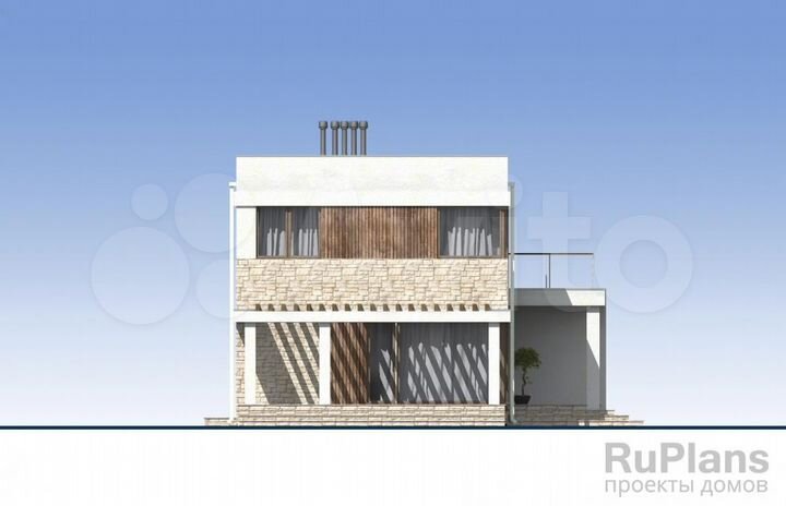 Коттедж 184 м² на участке 7 сот.