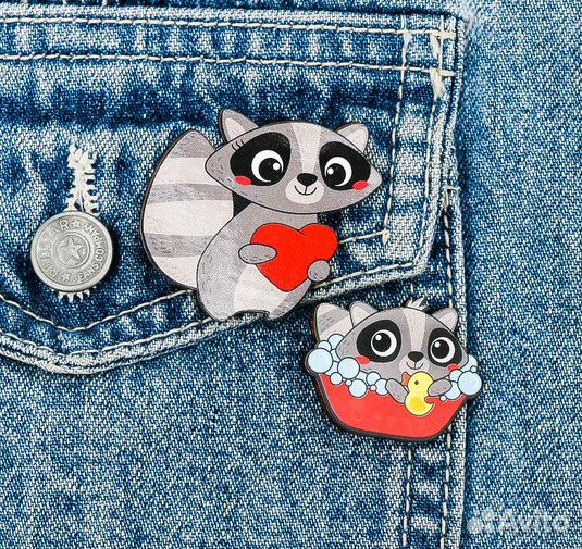 Набор значков 