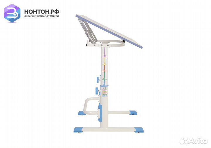 Парта-трансформер Polini kids Simple белый / синий