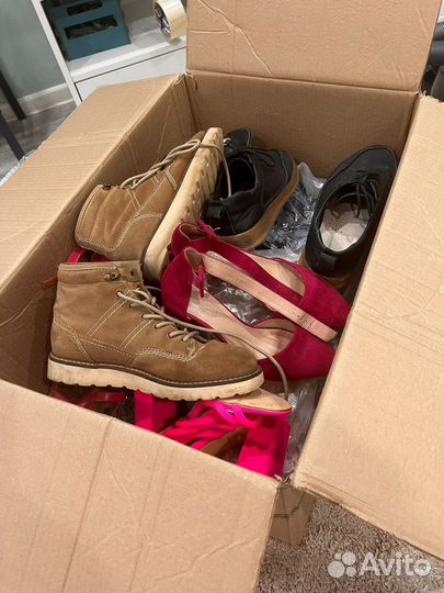 Коробка с бу вещами