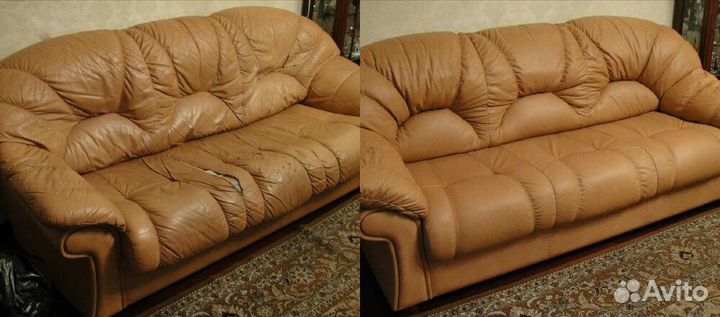 Перетяжка и ремонт мягкой мебели