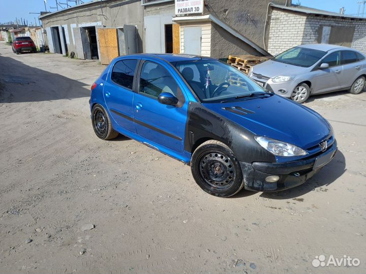 Peugeot 206 1.4 AT, 2003, 250 000 км