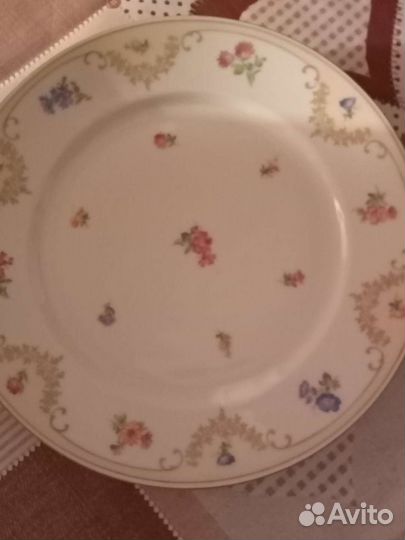 Антиквариат Набор немецкой посуды