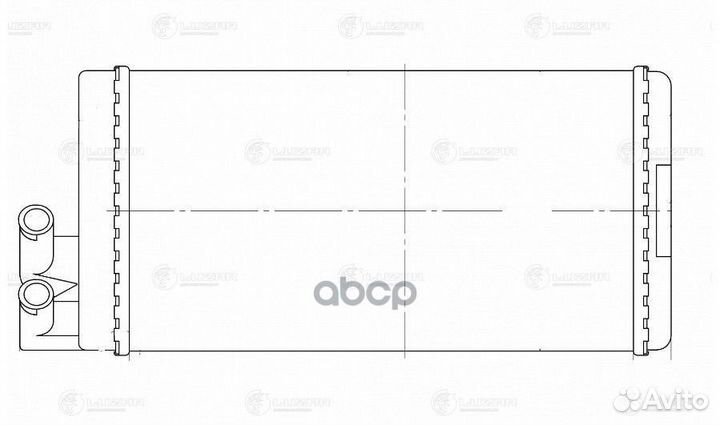 Радиатор отопителя audi A6/A100 1.6-4.2 77-99 L