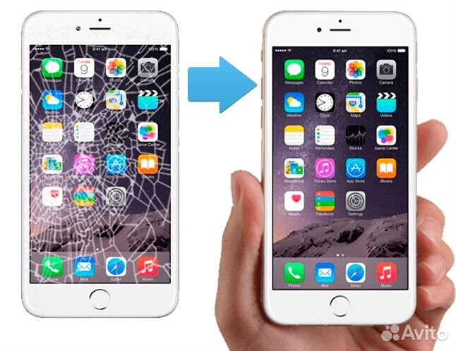 Замена дисплея на iPhone 5/5s/6/6s/7/8 plus Гарант