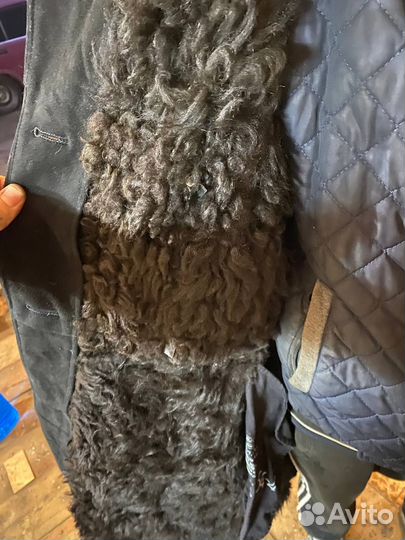 Тулуп армейский черный