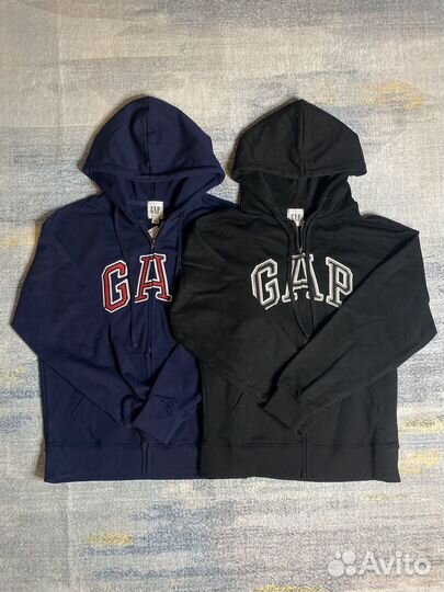 Зип Худи GAP черный и синий