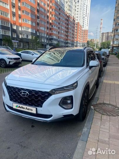 Hyundai Santa Fe 2.0 AT, 2018, 117 250 км