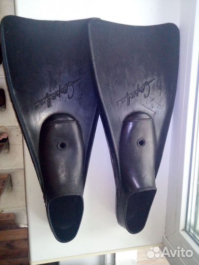 Комплект Ласты с маской и трубкой