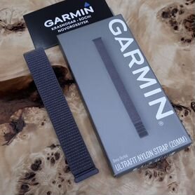 Ремешок ориг Garmin UltraFit Nylon 20mm Deep Orchi