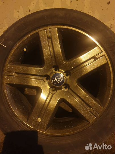 Литые диски r17 5x100 бу