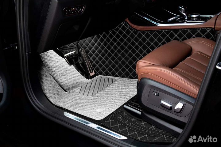 3D Коврики Haval Jolion Салон Багажник Экокожа