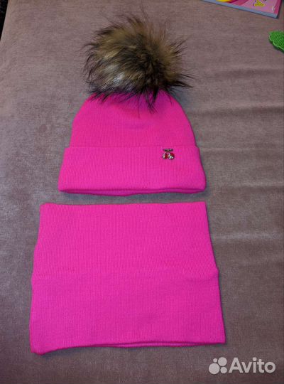 Шапка и снуд для девочки