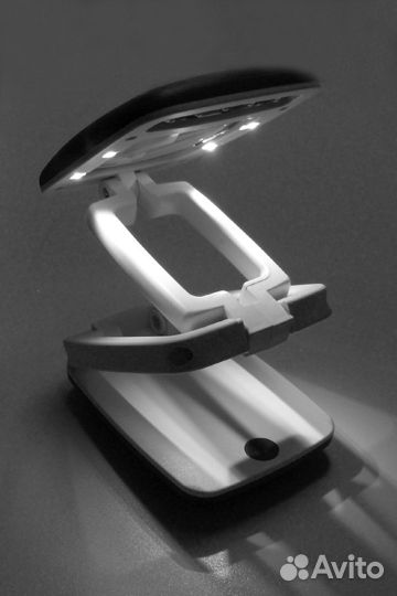 Лупа настольная 3x-52мм складная с подсветкой 9 L