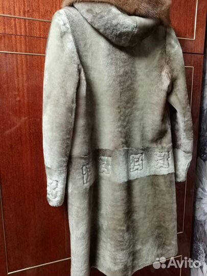 Шуба женская мутоновая