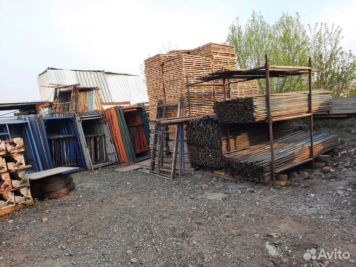 Леса строительные рамные бу