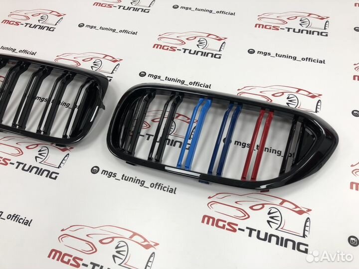 Решетка BMW 5 серии g30 в стиле М5 м-перфоменс