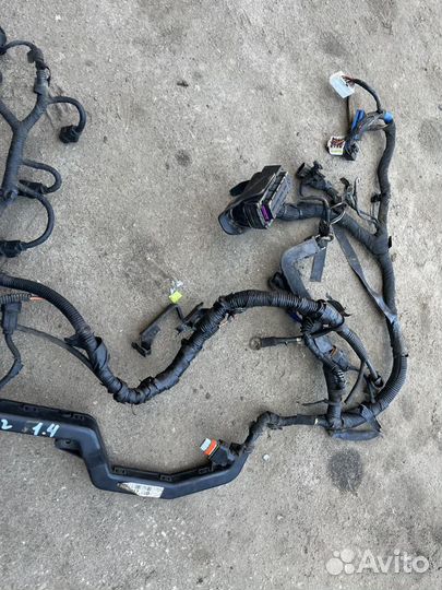 Подкапотная проводка kia rio 2 1.4