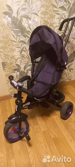 Велосипед с родительской ручкой