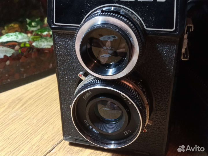 Плёночный фотоаппарат Любитель 166 + фотовспышка