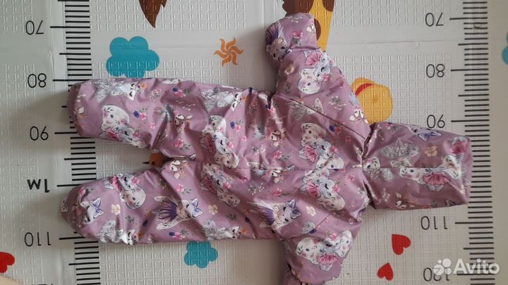 Комбинезон демисезонный для девочки 62