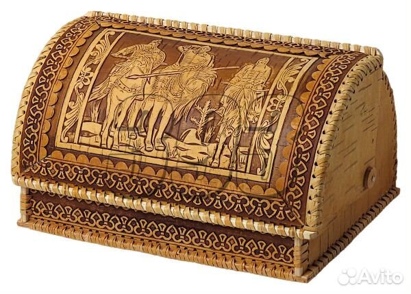 Хлебница Береста Три богатыря (42526)