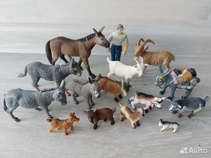 Schleich и др. Домашние животные, птицы