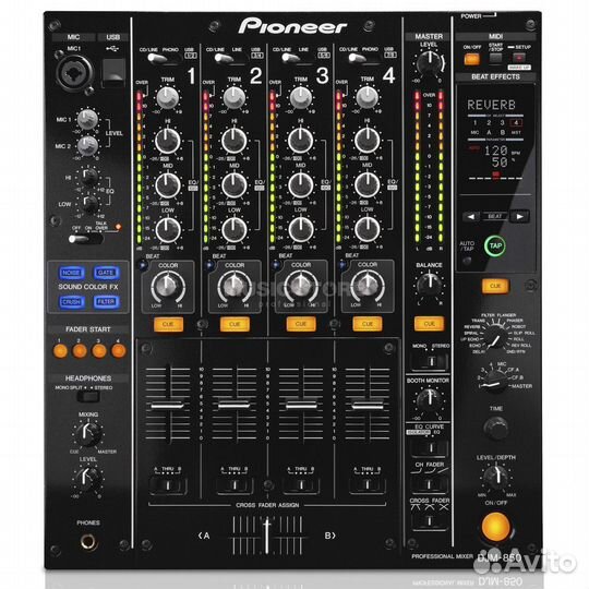 Пара Pioneer cdj 2000-2 и пульт djm 850
