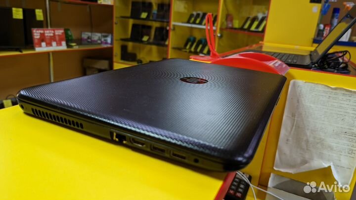 HP 15-ac070ur 4потока 4gb SSD r5 m330, гарантия