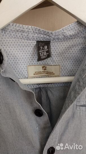 Рубашка на мальчика 128