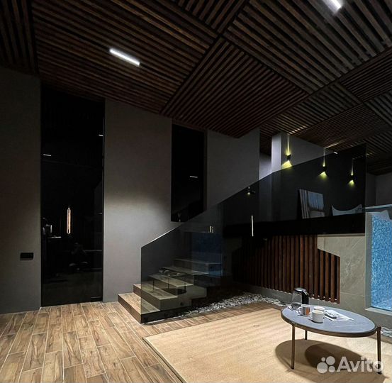 Перила для лестницы / Стеклянные ограждения