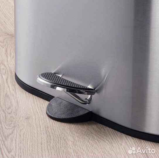 Ведро икеа стаббен, 20 л нержавеющая сталь