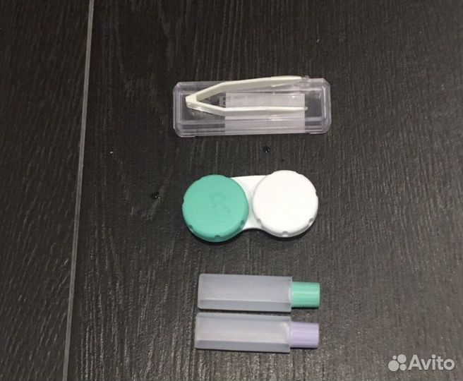 Набор для ухода за контактными линзами, новый