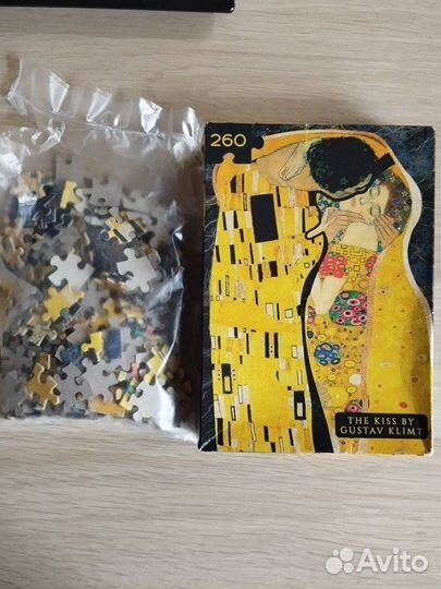 Пазл Густав Климт Поцелуй 260 деталей