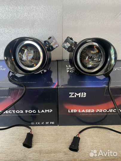 Противотуманные фары би-линзы Премиум на Ниссан