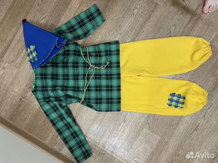 Костюм новогодний праздничный гномик