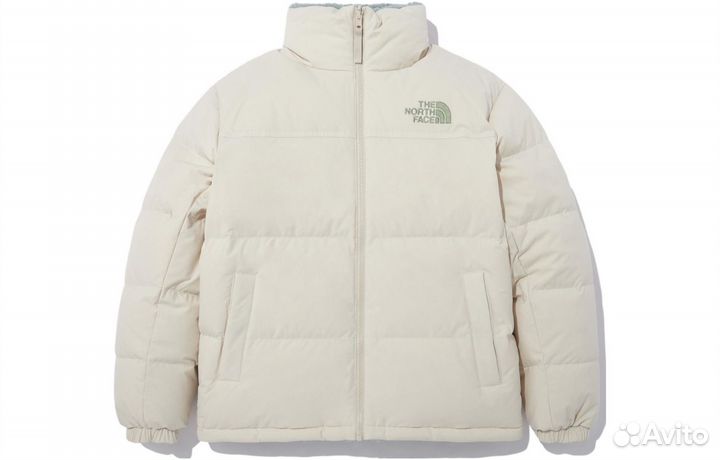 THE north face Back In Blue Series Down Jacket Unisex Beige (XL)(32)