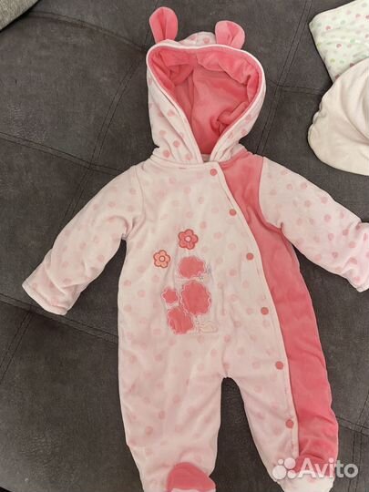 Комбинезон для новорожденного осень