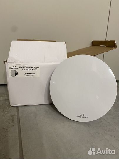 Вентилятор вытяжной с обратным клапаном