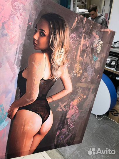 Печать на холсте по фото