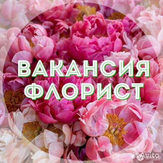 Продавец флорист