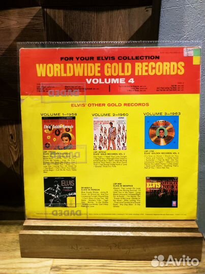 Elvis Presley – Elvis' Gold Records - Volume 4