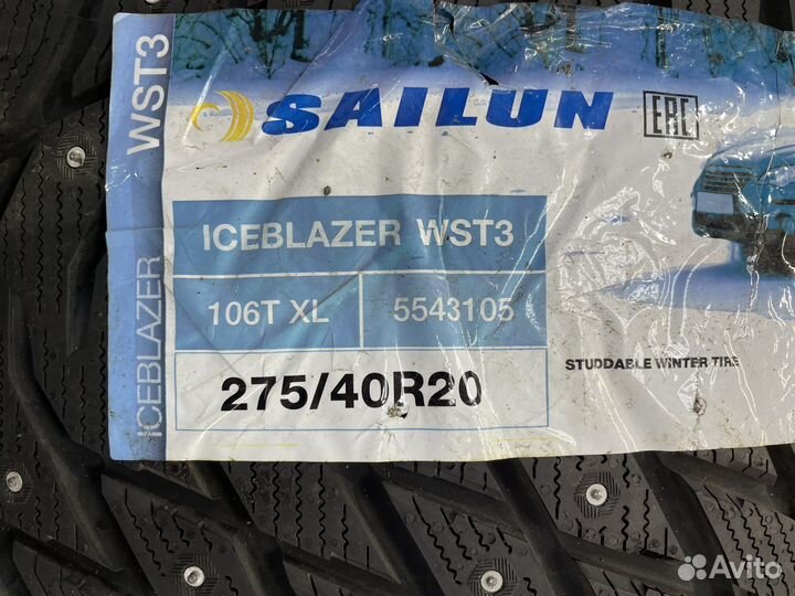 Sailun Ice Blazer WST3 275/40 R20 и 315/35 R20