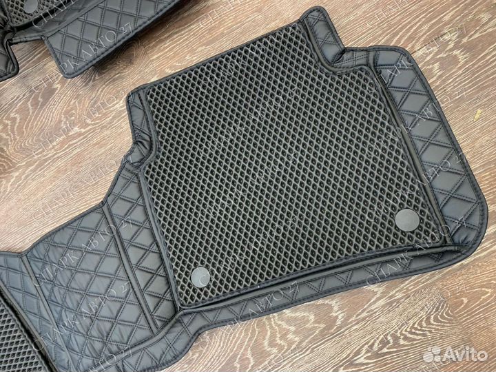 Коврики в салон 3D эко кожа с EVA Prius 50 2015+