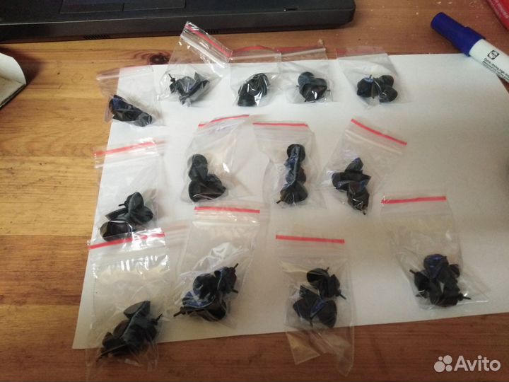 Резиновые колпаки набор (5 шт)