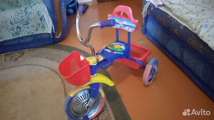 Велосипед Детский Трёхколёсный (требуется Ремонт)