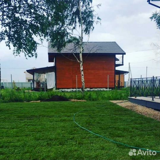 Газон. Рулонный газон