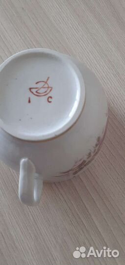 Сервиз чайный, фарфоровый. В налич. 1 серв. СССР