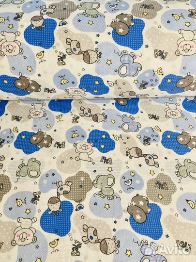 Ткань фланель 90 ситец 95